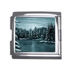 Winter Moon -  Ave Hurley   Mega Link Italian Charm (18mm)