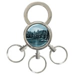 Winter Moon -  Ave Hurley   3-Ring Key Chain