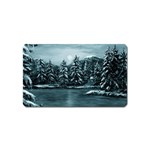 Winter Moon -  Ave Hurley   Magnet (Name Card)