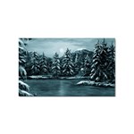 Winter Moon -  Ave Hurley   Sticker Rectangular (10 pack)