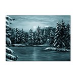 Winter Moon -  Ave Hurley   Sticker A4 (100 pack)