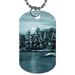 Winter Moon -  Ave Hurley   Dog Tag (Two Sides)