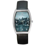 Winter Moon -  Ave Hurley   Barrel Style Metal Watch
