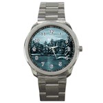 Winter Moon -  Ave Hurley   Sport Metal Watch