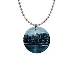 Winter Moon -  Ave Hurley   1  Button Necklace