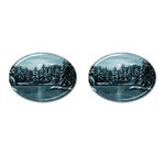 Winter Moon -  Ave Hurley   Cufflinks (Oval)