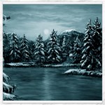 Winter Moon -  Ave Hurley   Canvas 16  x 16 