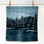 Winter Moon -  Ave Hurley   Face Towel
