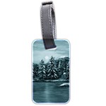 Winter Moon -  Ave Hurley   Luggage Tag (two sides)