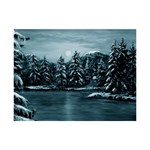 Winter Moon -  Ave Hurley   6  x 8  Desktop Photo Plaque 