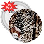 Castle Yard in Winter -AveHurley ArtRevu.com- 3  Button (10 pack)