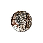 Castle Yard in Winter -AveHurley ArtRevu.com- Golf Ball Marker (4 pack)