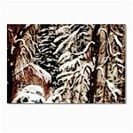 Castle Yard in Winter -AveHurley ArtRevu.com- Postcard 4 x 6  (Pkg of 10)