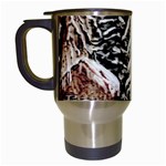 Castle Yard in Winter -AveHurley ArtRevu.com- Travel Mug (White)