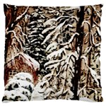 Castle Yard in Winter -AveHurley ArtRevu.com- Large Cushion Case (Two Sides)