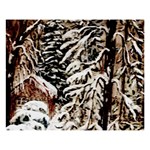 Castle Yard In Winter - Ave Hurley 8  x 10  Desktop Photo Plaque