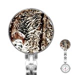 Castle Yard In Winter - Ave Hurley Stainless Steel Nurses Watch