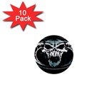 demon 1  Mini Button (10 pack) 