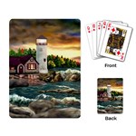 David s Lighthouse -AveHurley ArtRevu.com- Playing Cards Single Design