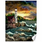 David s Lighthouse -AveHurley ArtRevu.com- Canvas 12  x 16 