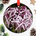 purple flowers Ornament (Round)