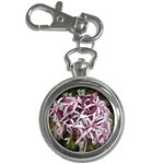 purple flowers Key Chain Watch