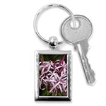 purple flowers Key Chain (Rectangle)