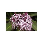 purple flowers Sticker (Rectangular)