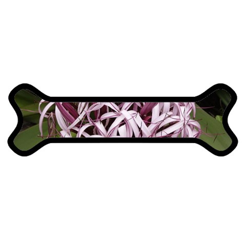 purple flowers Magnet (Dog Bone) from ArtsNow.com Front