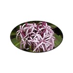 purple flowers Sticker Oval (10 pack)