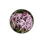 purple flowers Hat Clip Ball Marker (10 pack)