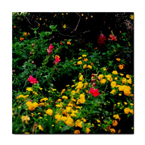 Mystical Garden Tile Coaster from ArtsNow.com Front