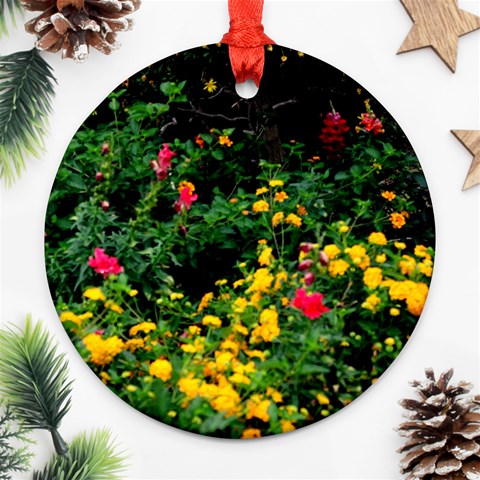 Mystical Garden Ornament (Round) from ArtsNow.com Front