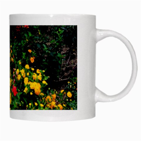 Mystical Garden White Mug from ArtsNow.com Right