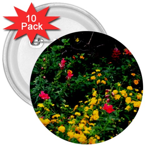 Mystical Garden 3  Button (10 pack) from ArtsNow.com Front