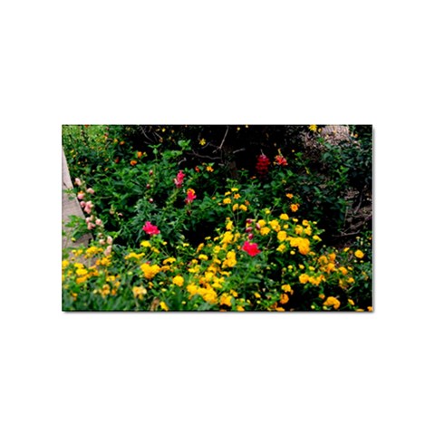 Mystical Garden Sticker (Rectangular) from ArtsNow.com Front