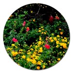 Mystical Garden Magnet 5  (Round)