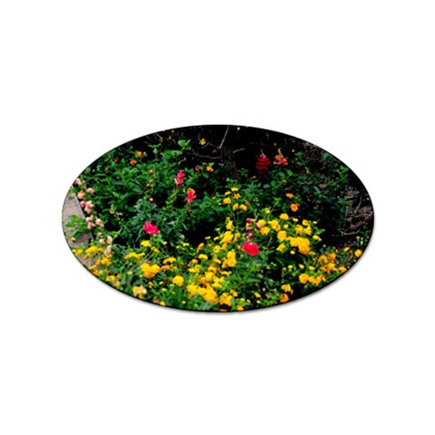 Mystical Garden Sticker Oval (10 pack) from ArtsNow.com Front
