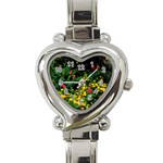 Mystical Garden Heart Italian Charm Watch
