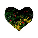 Mystical Garden 16  Premium Heart Shape Cushion 