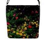 Mystical Garden Flap Closure Messenger Bag (Large)