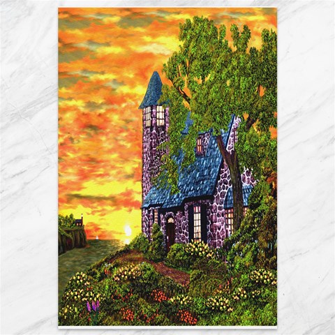 The Jessica O Regan Lighthouse 11.88 x17.36  Canvas - 1