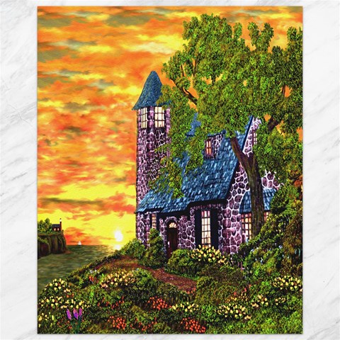 Jessica s Cottage 15.75 x19.29  Canvas - 1
