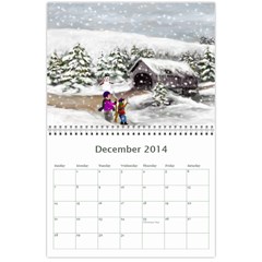 Ave Hurley Illustrations  Wall Calendar 11 x 8.5 (12 Dec 2014