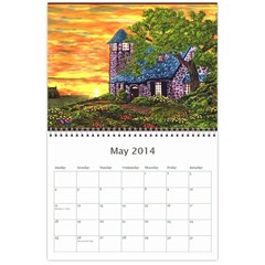 Ave Hurley Illustrations  Wall Calendar 11 x 8.5 (12 May 2014