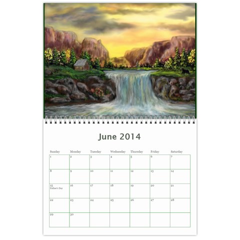 Ave Hurley Illustrations  Wall Calendar 11 x 8.5 (12 Mar 2014