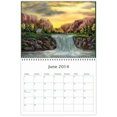 Ave Hurley Illustrations  Wall Calendar 11 x 8.5 (12 Jun 2014