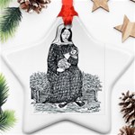 Mary & Jesus Ornament (Star)