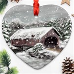 Snowbridge Heart Ornament (Two Sides)