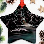 Blue Winter Night Ornament (Star)